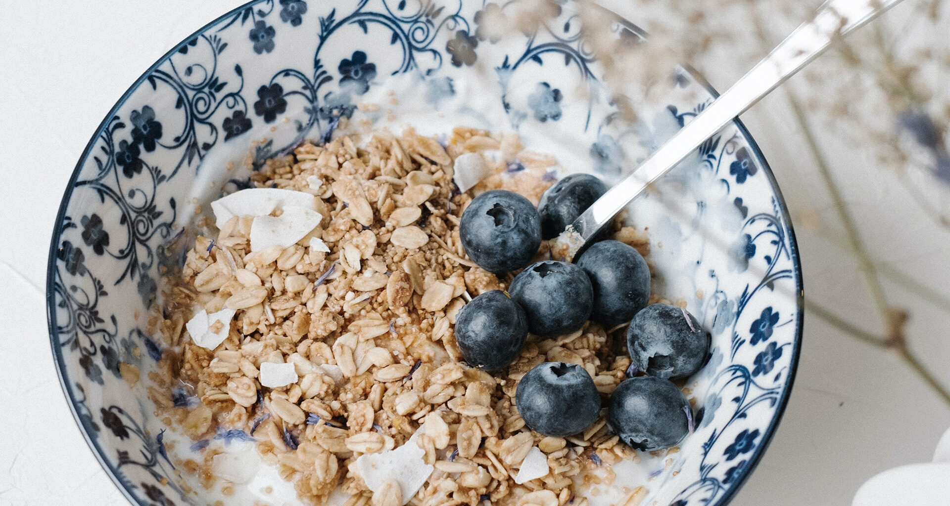 Granola de coco y nueces